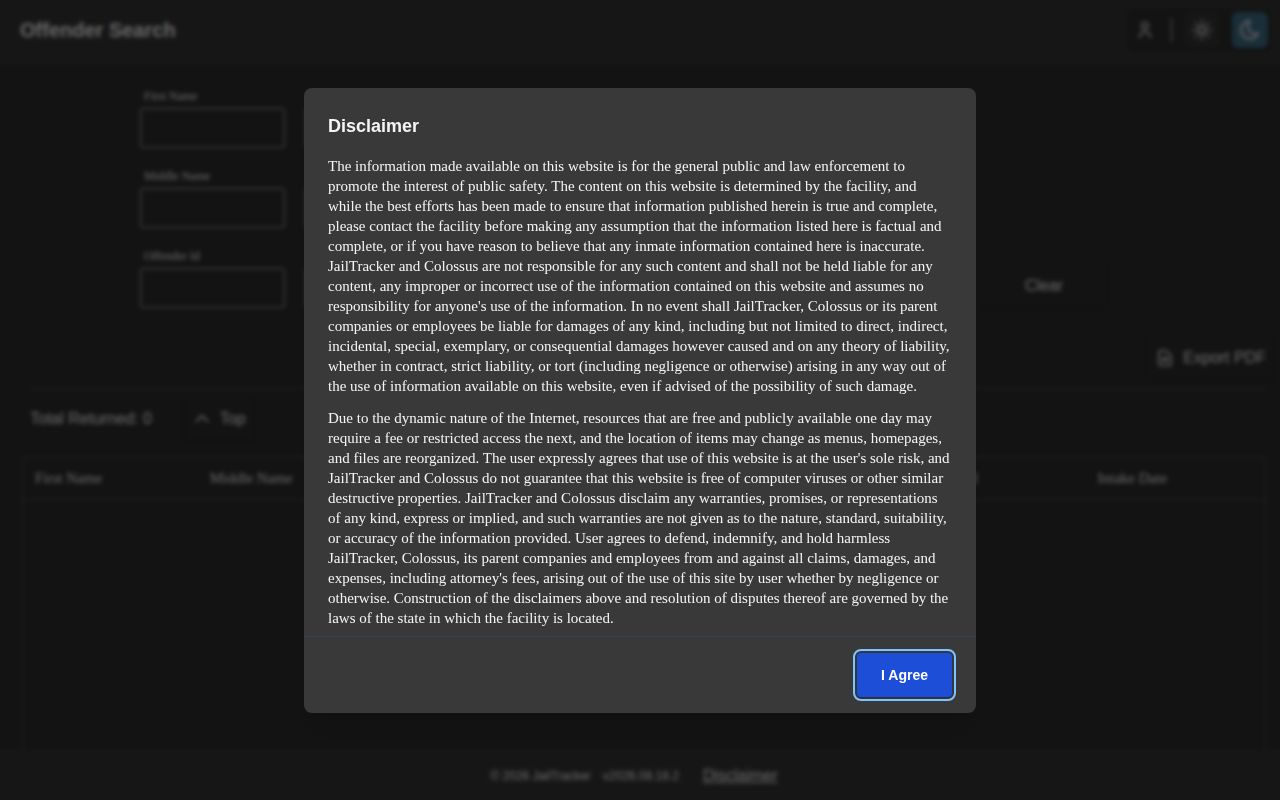 Big Sandy Regional Detention Center public roster search